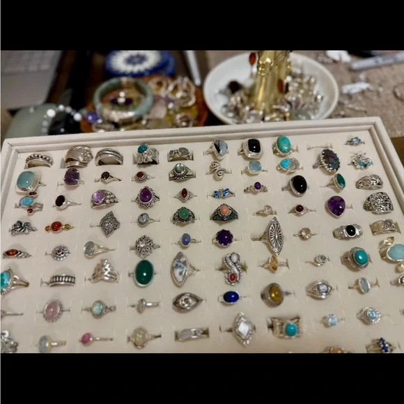 Elegant Sterling Collection and Vintage Costume - Picture 1 of 1